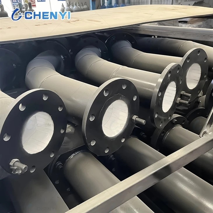 Ceramic Tiles Lined Pipe Ceramic Tiles Lined Pipe